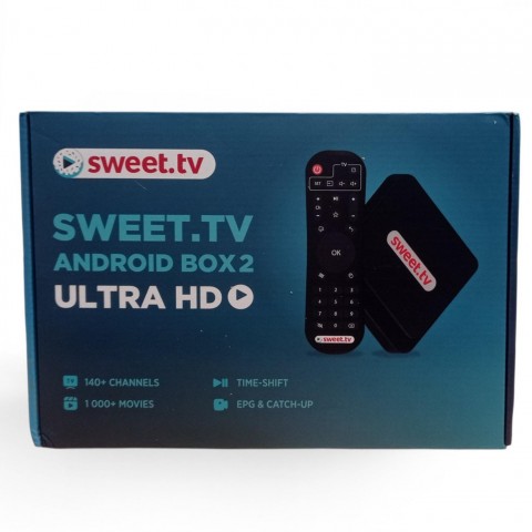 Sweet TV Android Box2 iNext 3 hónap ingyenes L csomaggal
